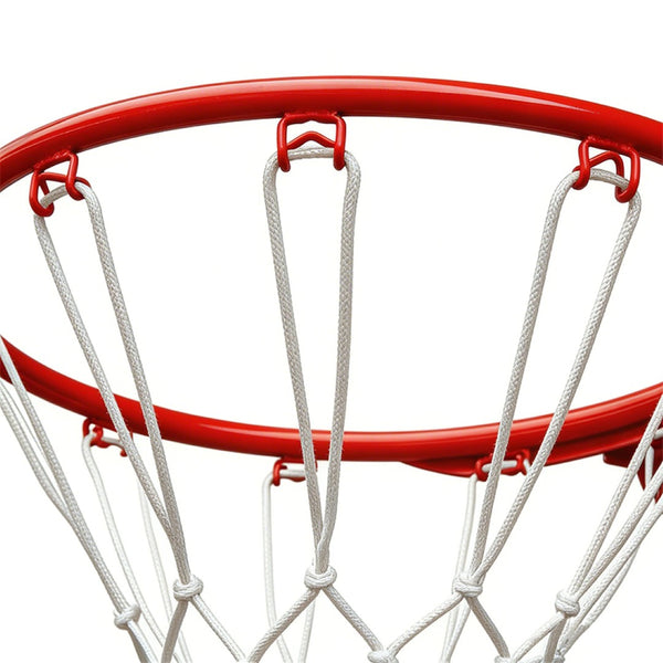 English Elm Basketball Wall Mount Hoop Steel Rim Heavy Duty Net Indoor Outdoor All Season Play W3087P379523