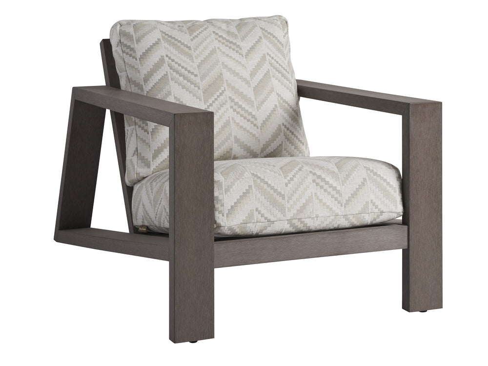 Lexington Tommy Bahama Outdoor 3370-11-40 Lounge Chair - Embrace Durability And Style With Eco-friendly Mozambique Outdoor Design  Wood 3370-11-40