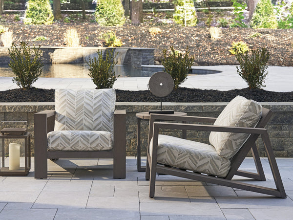 Lexington Tommy Bahama Outdoor 3370-11-40 Lounge Chair - Embrace Durability And Style With Eco-friendly Mozambique Outdoor Design  Wood 3370-11-40