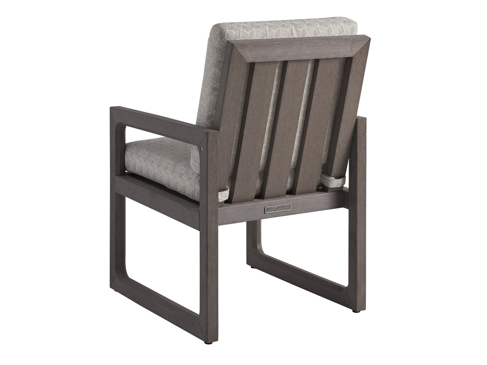 Lexington Tommy Bahama Outdoor 3370-13 Arm Dining Chair - Elevate Outdoor Spaces With Stylish, Durable Synthetic Teak Design  Wood 3370-13-41