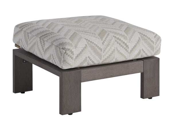 Lexington Tommy Bahama Outdoor 3370-44-40 Ottoman - Elevate Your Outdoor Living With Contemporary Style And Sustainable Durability  Wood 3370-44-40