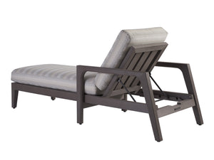 Lexington Tommy Bahama Outdoor 3370-75-40 Chaise - Elegant Mozambique Outdoor Seating With Sustainable Synthetic Teak Finish  Wood 3370-75-40