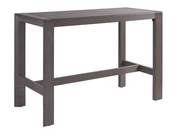 Lexington Tommy Bahama Outdoor 3370-873 Mozambique Bistro Table - Stylish, Eco-friendly Outdoor Elegance With Adjustable Height Design  Wood 3370-873