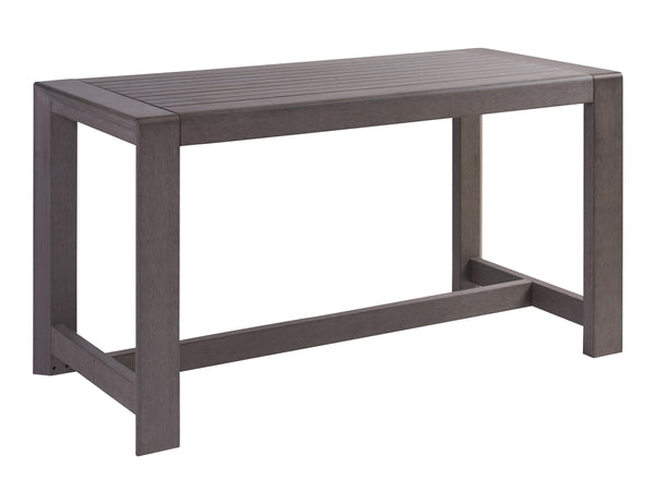 Lexington Tommy Bahama Outdoor 3370-873 Mozambique Bistro Table - Stylish, Eco-friendly Outdoor Elegance With Adjustable Height Design  Wood 3370-873