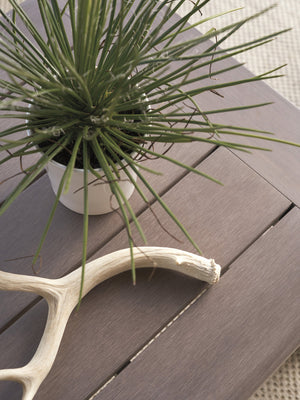 Lexington Tommy Bahama Outdoor 3370-947 Mozambique Rectangular Cocktail Table - Eco-friendly Synthetic Teak For Stylish Outdoor Living  Wood 3370-947