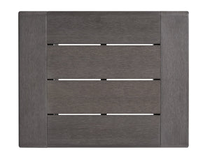 Lexington Tommy Bahama Outdoor 3370-955 Mozambique Rectangular End Table - Eco-friendly Synthetic Teak For Modern Outdoor Living  Wood 3370-955