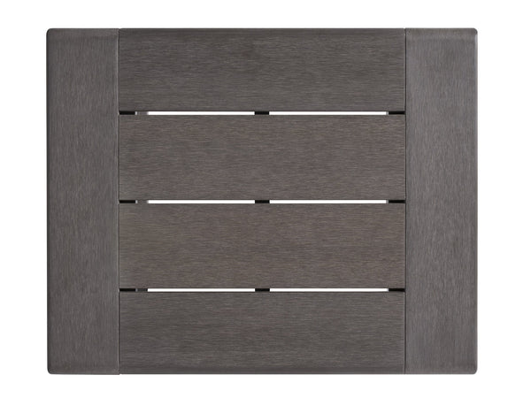 Lexington Tommy Bahama Outdoor 3370-955 Mozambique Rectangular End Table - Eco-friendly Synthetic Teak For Modern Outdoor Living  Wood 3370-955