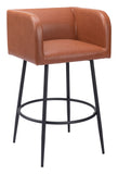 Horbat Barstool - Set of 2 Brown 109947 Zuo Modern