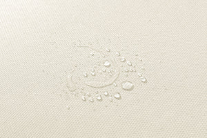 Maldives Cream Water Resistant Fabric Outdoor Patio Armless Chair 337Cream-Armless Meridian Furniture