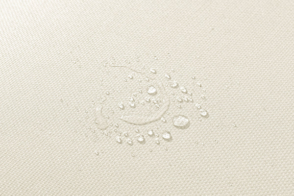 Maldives Cream Water Resistant Fabric Outdoor Patio Armless Chair 337Cream-Armless Meridian Furniture