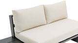 Maldives Cream Water Resistant Fabric Outdoor Patio Modular Sectional 338Cream-Sec1B Meridian Furniture