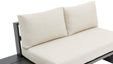 Maldives Cream Water Resistant Fabric Outdoor Patio Modular Sectional 338Cream-Sec2C Meridian Furniture