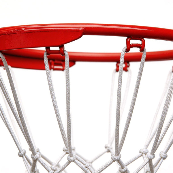English Elm Basketball Wall Mount Hoop Steel Rim Heavy Duty Net Indoor Outdoor All Season Play W3087P379523