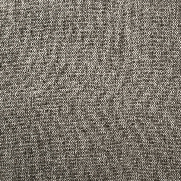 English Elm Efram Taupe Fabric Queen Bed Tall Padded Headboard Matte Black Legs Modern Bedroom B062P441116