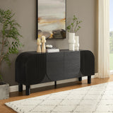 Casablanca Black Sideboard/Buffet 339Black Meridian Furniture