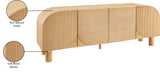 Casablanca Oak Sideboard/Buffet 339Oak Meridian Furniture