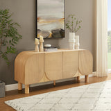 Casablanca Oak Sideboard/Buffet 339Oak Meridian Furniture