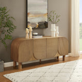 Casablanca Walnut Sideboard/Buffet 339Walnut Meridian Furniture