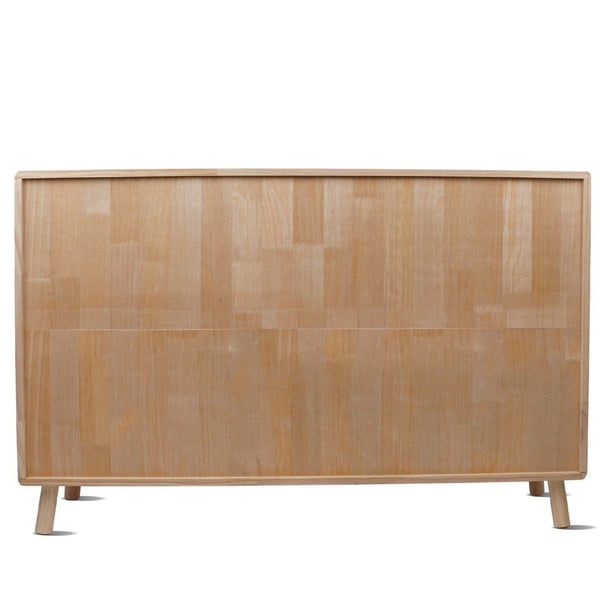 English Elm Solid Pine Seven Compartment Low Shelf Organizer for Living Room Office or Nursery W3166P271631