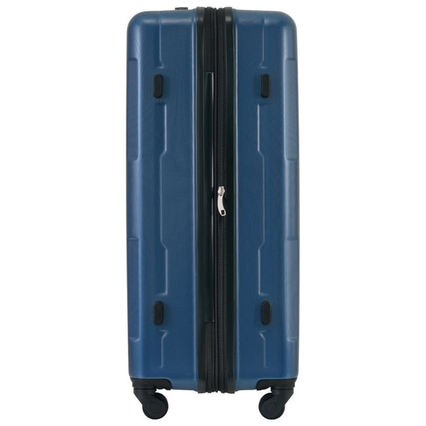 English Elm 2 Piece Abs Hard Shell Spinner Luggage Set with Tsa Lock Expandable Suitcases Blue N732P198745C