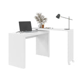 Manhattan Comfort Calabria Mid-Century Modern Desk White 33AMC6