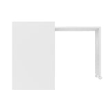 Manhattan Comfort Calabria Mid-Century Modern Desk White 33AMC6