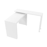 Manhattan Comfort Calabria Mid-Century Modern Desk White 33AMC6