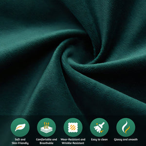 English Elm Chesterfield 3-In-1 Convertible Sleeper Sofa Bed With Movable Ottoman & Pillows - Stylish Green Velvet W1885S00176