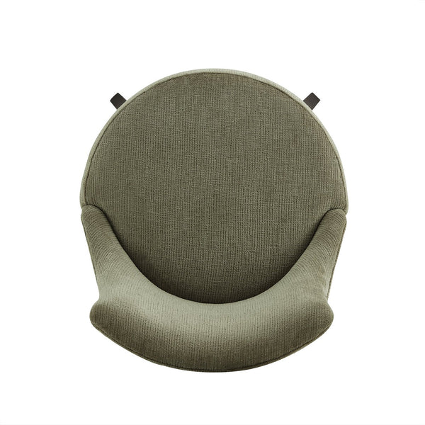 English Elm Lucia Leaf Green Chenille Barstool With Beech Wood Legs - Ergonomic Comfort & Stylish Design! B365P398047