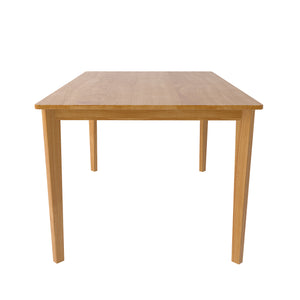 English Elm Rectangular Scandinavian dining table - versatile modern multifunction desk for home, office & dining room Teak W395P316331