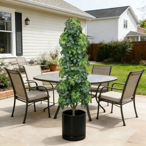 English Elm 6ft Artificial Faux Tree Silk Leaves Realistic Indoor Outdoor Decor Living Room W2945P458758