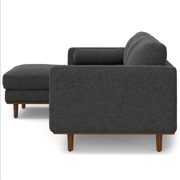 English Elm Morrison Left Sectional Sofa - Stylish Mid-Century Modern Design, Eco-Friendly Fabric, Comfort For 4! B136P199279