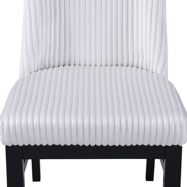 English Elm Haly Upholstered Dining Side Chairs Set of 2 Tapered Legs Contemporary Seating B056P417080