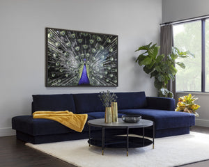 Sunpan Tecoma Contemporary Sofa Chaise - Stylish Low-Profile Design for Ultimate Comfort in Any Space Right Arm Facing