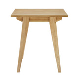 English Elm Walker Edison - Japandi Minimal Solid Wood Side Table – English Oak