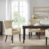 Angelica Transitional Arm Dining Chair (set of 2)