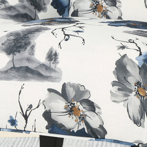 English Elm Christopher Knight Home® - TODDMAN High-Back Club Chair with Smooth Upholstery and Sloped Arms, Modern Wingback Comfort beige +blue flower 64469.00