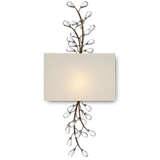 Crystal Bud Tall Wall Sconce