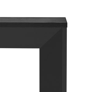 English Elm Christopher Knight Home® - Mirod Elegant Console Table with Fireplace Design, Solid Wood Veneer Top, 220lb Capacity, Stylish Entryway Furniture Black N760P253329B