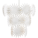 Bismarkia Large White Chandelier