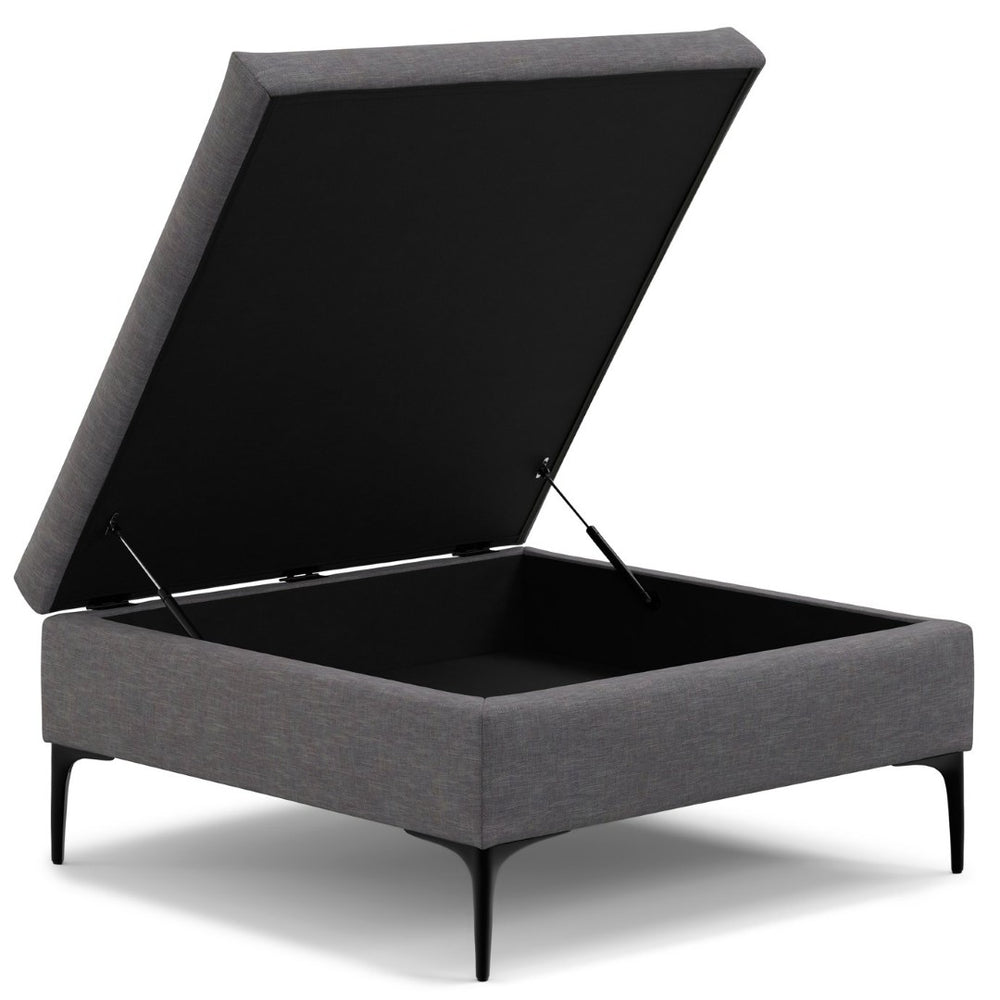 English Elm Rebecca Stylish Storage Ottoman With Lift-Up Lid – Modern Coffee Table & Extra Seating Solution B136P252694-GIGA