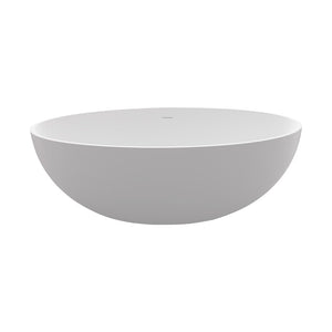 English Elm 67 Inch Freestanding Soaking Tub Eco Stone Resin Matte Finish Spa Bath Retreat T3785P353947