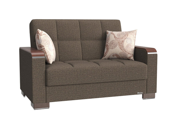 English Elm Primenest Zenaero X Convertible Loveseat With Storage - Stylish, Compact Sleeper For Small Spaces B030P281774-GIGA