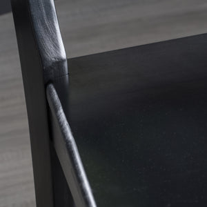 English Elm Christopher Knight Home® - Roshan Farmhouse Acacia Wood Dining Chairs, Set Of 2 - Rustic Black, Durable Comfort For Every Meal 62888.00BLK