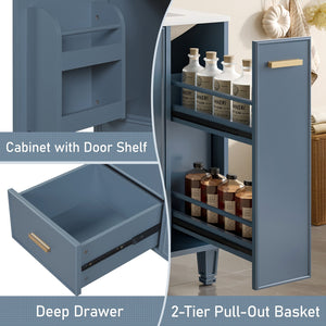 English Elm Christopher Knight Home® - 24" Bathroom Vanity with Ceramic Sink, Solid Wood Frame, Soft-Close Drawers & Ample Storage Appeal Grey N759P269734E