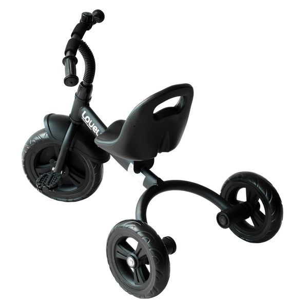 English Elm Qaba Steel Frame Kids Tricycle with Bell Eva Wheels and Ergonomic Seat for Indoor Outdoor W2225P200413