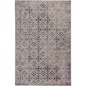 Capel Rugs Metropolis-del Urban Chic Area Rug - Luxurious New Zealand Wool For Modern Home Décor Elegance Bleu, Tan 100% Nz Wool 3410rs07101100460