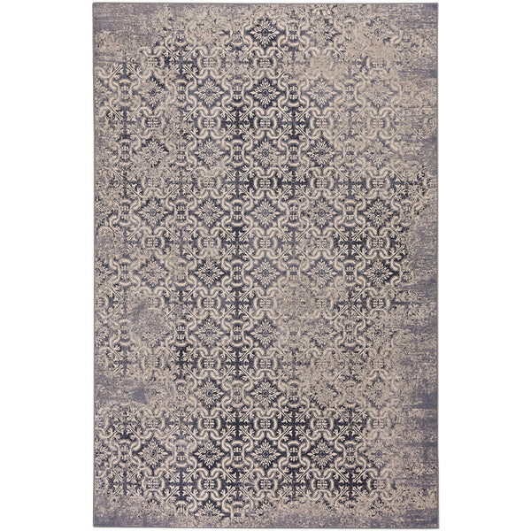 Capel Rugs Metropolis-del Urban Chic Area Rug - Luxurious New Zealand Wool For Modern Home Décor Elegance Bleu, Tan 100% Nz Wool 3410rs07101100460
