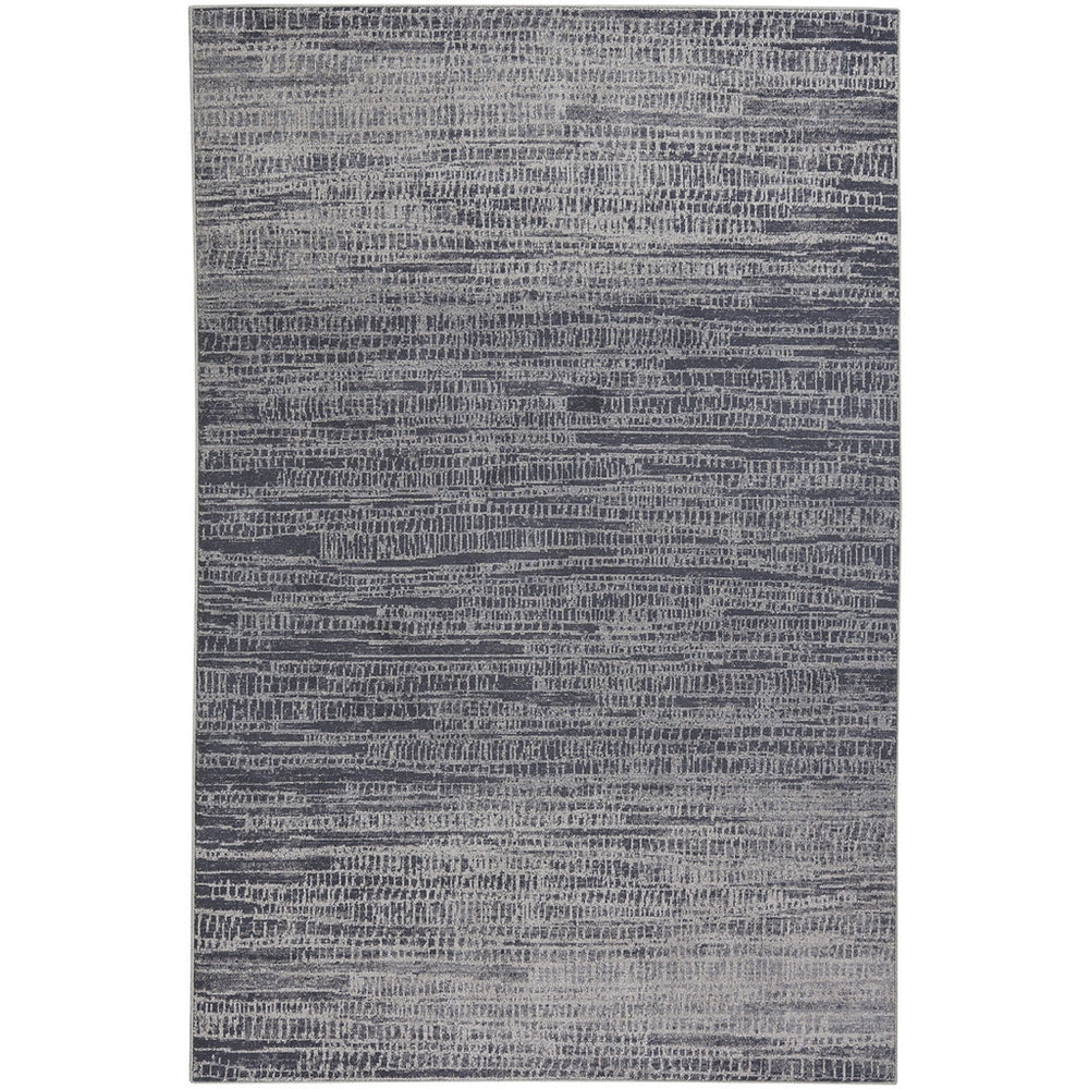 Capel Rugs Metropolis-skyline Wool Area Rug - Urban Chic Design For Modern Living Spaces And Interiors Slate 100% Nz Wool 3412rs03110506440
