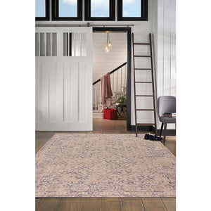 Capel Rugs Metropolis-terrace Urban Chic Wool Rug - Elevate Your Space With Stunning City-inspired Design Mist, Blue 100% Nz Wool 3413rs03110506730